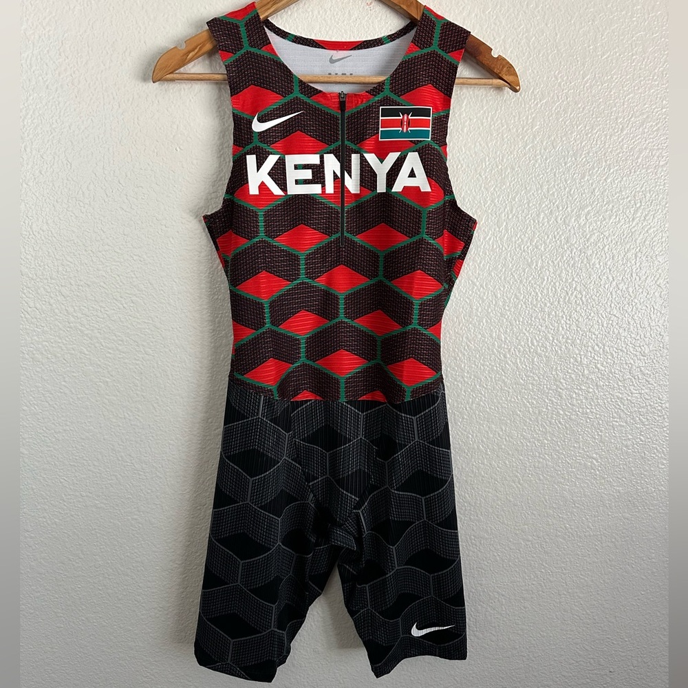 Nike Pro Elite Aeroswift ADV Kenya Running Racing Track Speedsuit Men’s Sizes